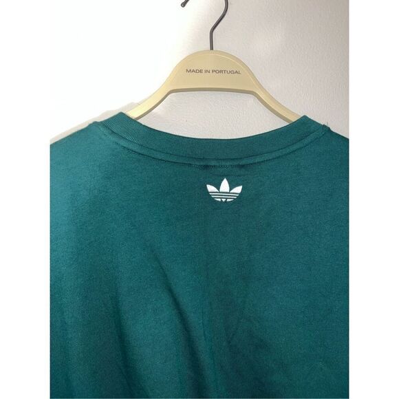 Adidas x Pixar HD9074 CRRAACK! Manga Tee Shirt Green Mens Medium Mike Wazowski - Picture 5 of 5